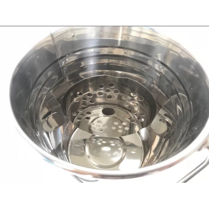 1.5L Tempat es batu ember Stainless - Ice bucket stainless lebar 15cm - Image 3