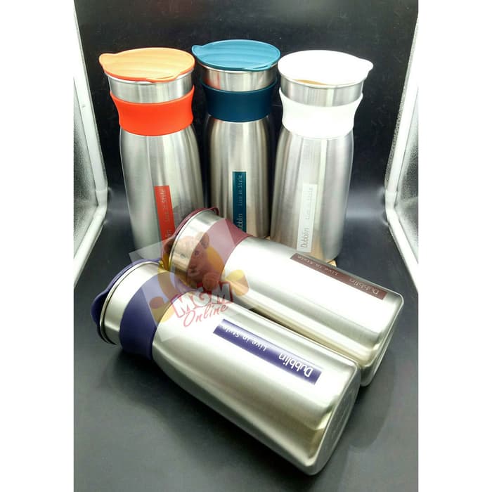 Dubblin Pure Jug 1.2L Teko Stainless dengan grip silicon 1.2L pitcher