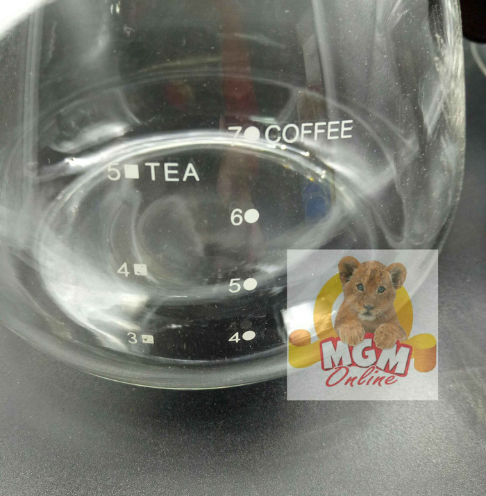 Coffee Pot Kaca DIRECT HEATING 7cups / Teko kopi Teko teh kaca - Image 4