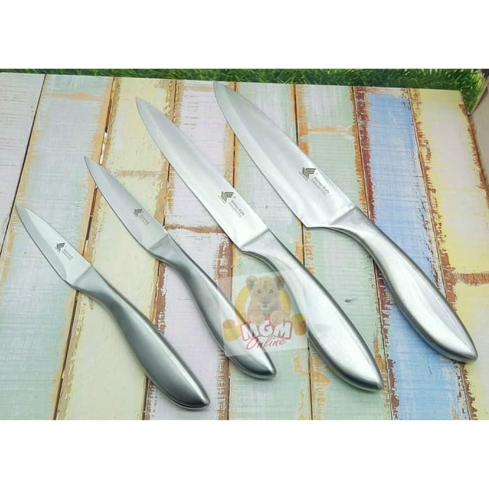 FULL STAINLESS Pisau Dapur 3.5inch Paring Knife Tebal FULL stainless - Image 5