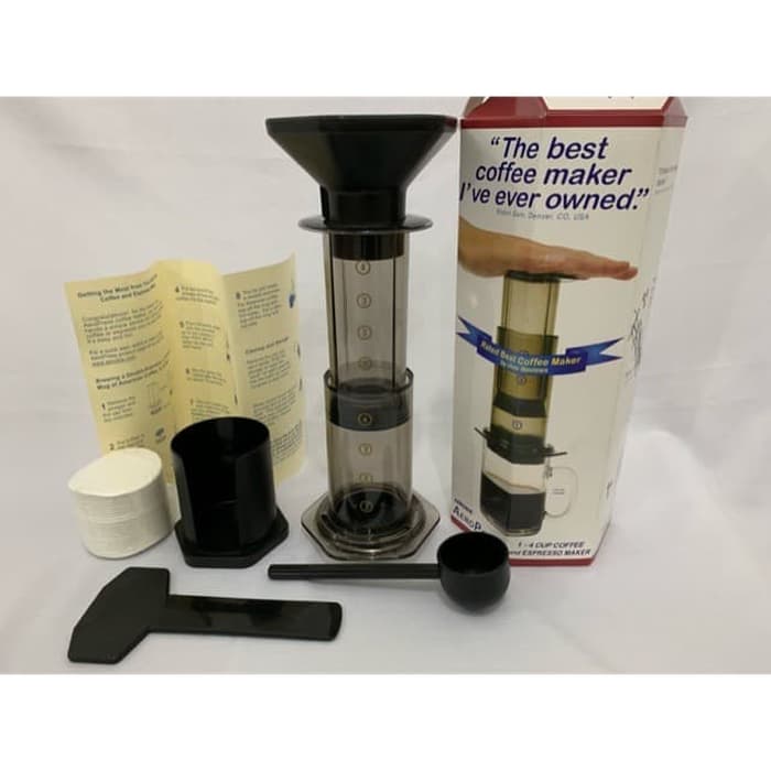 Aeropress Coffee Maker 1-4 Cups pembuat kopi terbaik dan termudah - Image 4