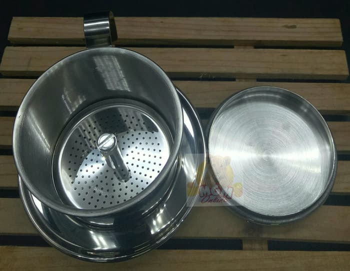 Coffee Vietnam Drip Edelmann Gagang Stainless Steel Asli 2051 - Image 3