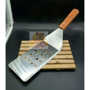 39cm Metal Spatula Hamburger Turner SCRAPER TEPPANYAKI Sodet Jumbo2590