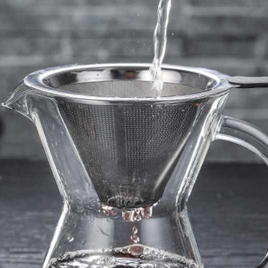 800ml Chemex glass handle + FREE Stainless Steel Paperless Filter 2236 - Image 4