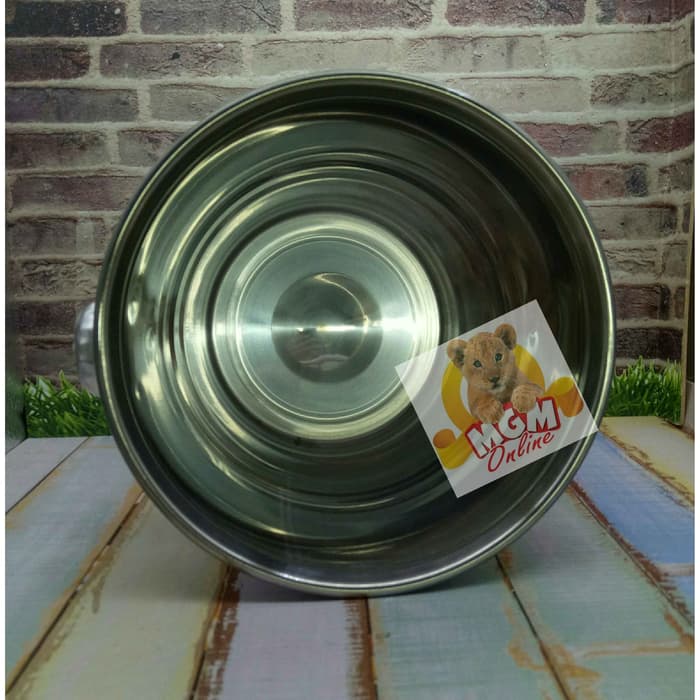5.0L Tempat es batu ember Stainless - Ice bucket stainless lebar 21cm - Image 4