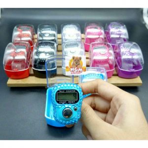 Diamond Tasbih Digital Mini Finger Counter Penghitung Jari w/ KOTAK