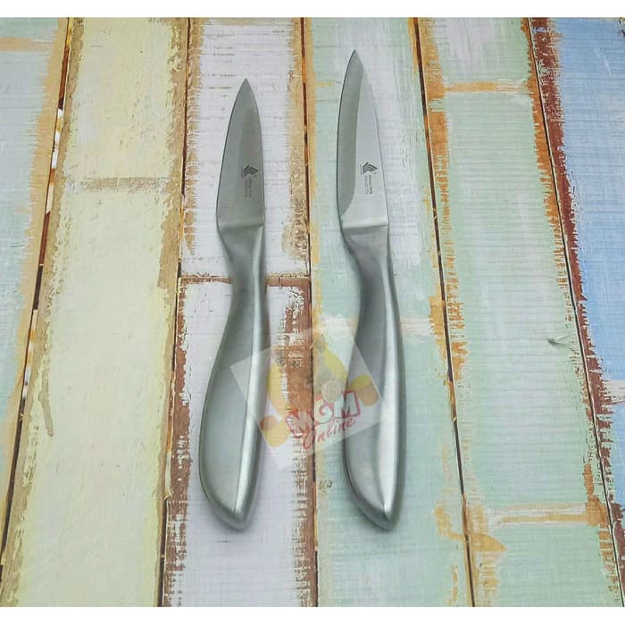 FULL STAINLESS Pisau Dapur 3.5inch Paring Knife Tebal FULL stainless