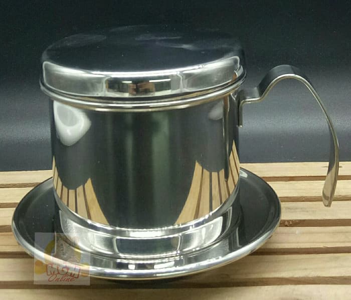 Coffee Vietnam Drip Edelmann Gagang Stainless Steel Asli 2051