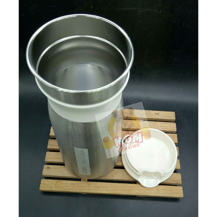 Dubblin Pure Jug 1.2L Teko Stainless dengan grip silicon 1.2L pitcher - Image 3