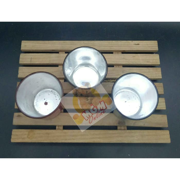Gelas lilin chrome warna - gelas lilin minyak - tempat lilin murah - Image 3