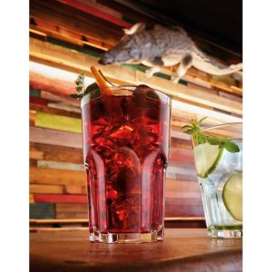 Barista Rock Glass 420ml Gelas Belimbing Gelas cocktail Glass Cafe FR