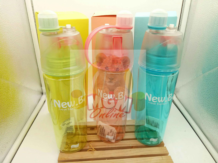 Botol Minum Spray 600ml / Botol Minum Semprotan - Image 2