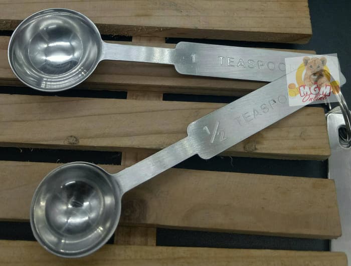 PREMIUM Sendok Takar Ukur Mini Stainless / Sendok ukur Stainless 2405 - Image 4