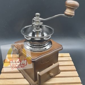 Gilingan Kopi manual / Manual Coffee Grinder Kayu Medium 10CMx10CM