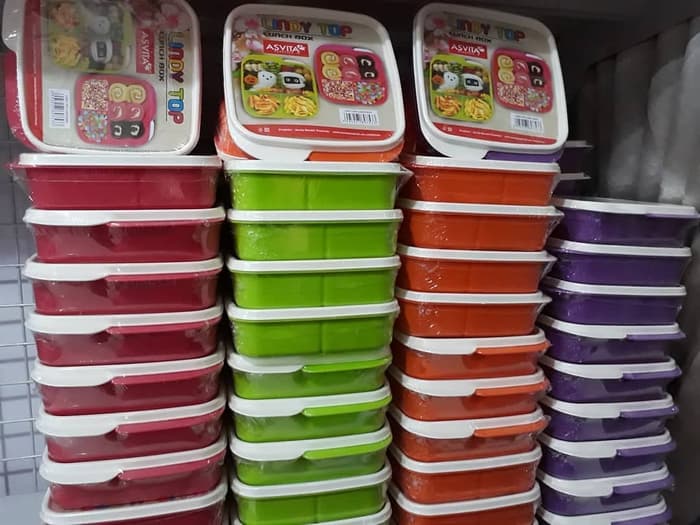 Ompreng Anak Sekolah (SEKAT 3) / Lunch Box Lindy Top / Bekal Sekolah - Image 2