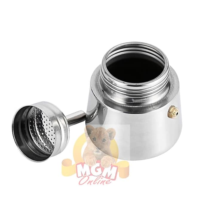 Mocha Pot Stainless 6cup / Espresso Maker Stainless 6Cup 2390 - Image 4