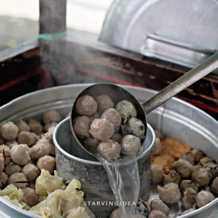 Irus Stainless ukur 600cc / Centong Bakso / Syrup Ladle / Soup Ladle