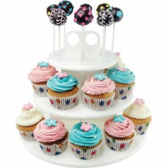 Tempat cupcake dan Tempat cake pop / Cupcake dan Cake Pop Stand - Image 2