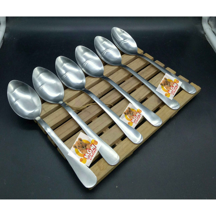 Sendok Makan Catering Stainless Steel per 6pc - Sendok Makan Tebal
