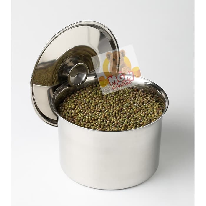 Tutup 18cm Bulat Food pan prasmanan Stainless foodpan bulat Tutup - Image 4