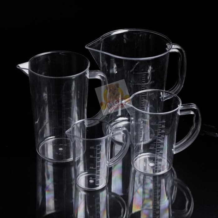 Gelas Ukur 500ml polycarbonate Cangkir Ukur 0.5L / Gelas Takaran 2714 - Image 3