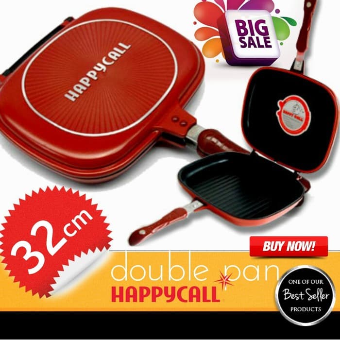 Happy Callll Multipan 32cm LARGE - multi pan KOREA bolak-balik 32cm - Image 3