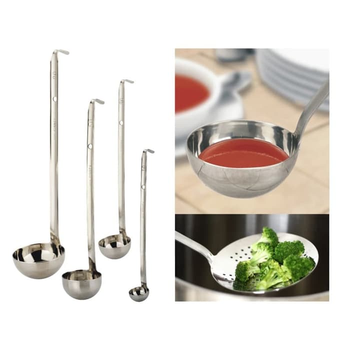 Irus Stainless ukur 180cc / Centong Bakso / Syrup Ladle / Soup Ladle - Image 5