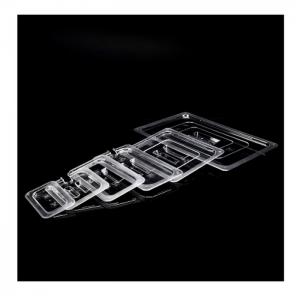 Polycarbonate Tutup Food pan prasmanan ukuran 1/4 tutup foodpan