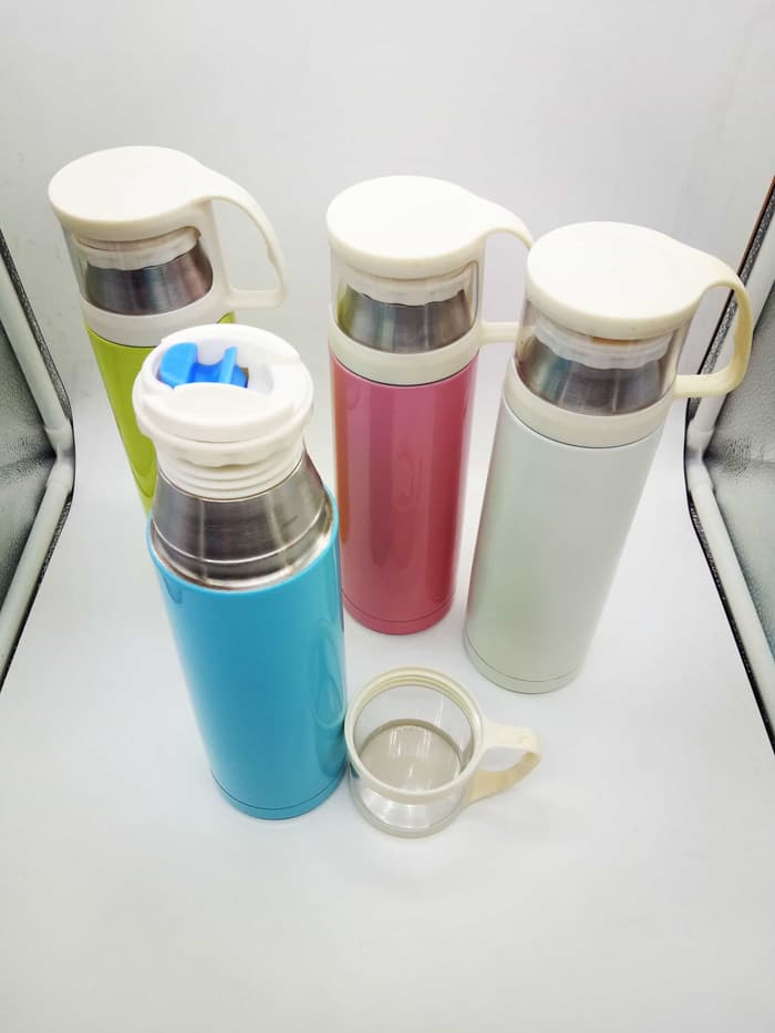 Termos Air Panas dengan Cangkir Vaccum Flask 500ML - Image 4
