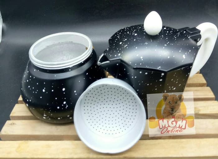 Moka Pot Alumunium Burik Ballon 3Cu / Espresso Maker 3Cups segi10 2351 - Image 3