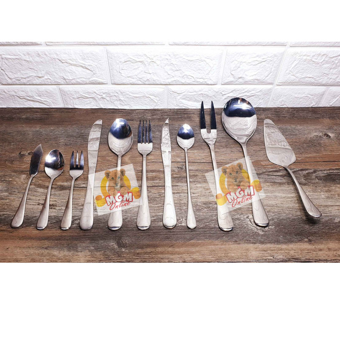 Simple - Sendok Sayur Stainless Tebal sendok lauk - Image 2