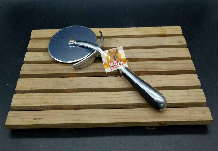 PREMIUM Pizza Cutter / Pisau Pizza Roll PREMIUM Stainless Steel - Image 2