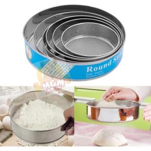 Set6 Ayakan tepung dari stainless ukuran 15cm to 27cm komplit 2706
