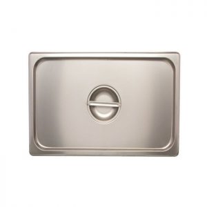 Tutup Food pan prasmanan Stainless ukuran 1/1
