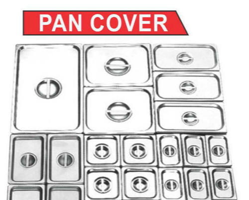 Tutup Food pan prasmanan Stainless ukuran 1/2 - Image 2