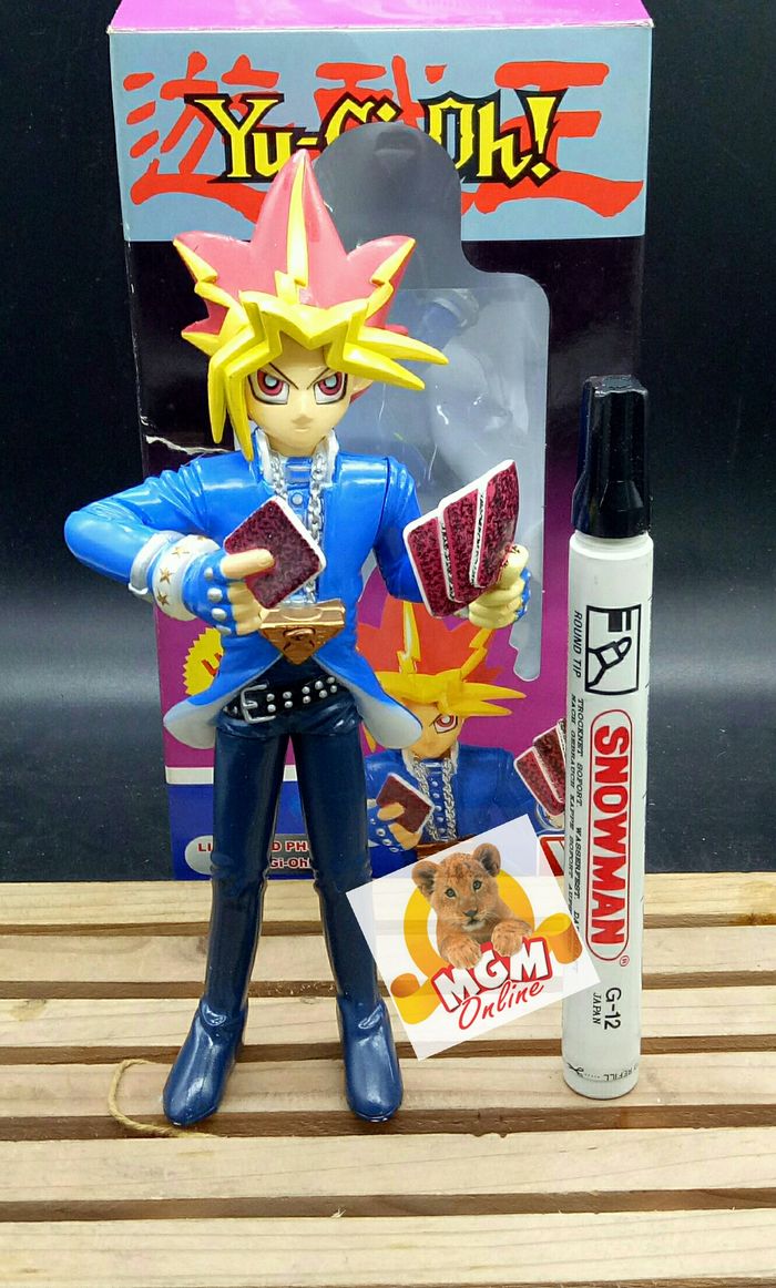 Figure Yugioh action / Topper Hiasan Kue Ulang Tahun Karakter kue Yugi