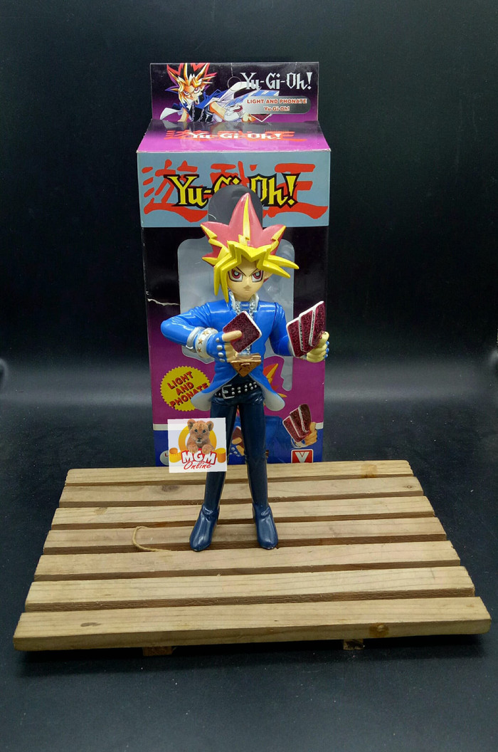 Figure Yugioh action / Topper Hiasan Kue Ulang Tahun Karakter kue Yugi - Image 3