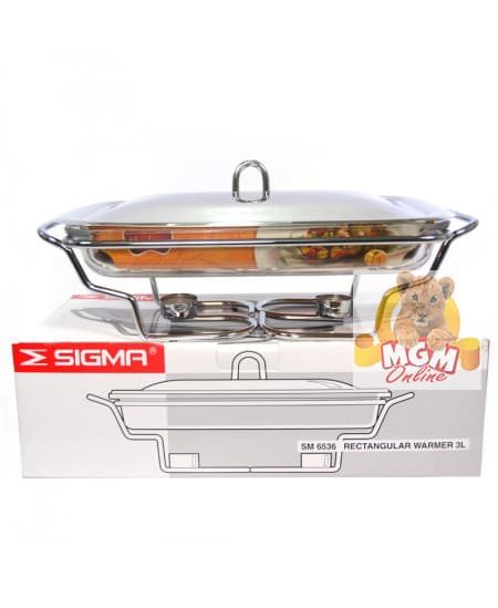 Prasmanan Pemanas Makanan Segi4 3.0L SIGMA / Segi4 Food Warmer 3.0L - Image 3