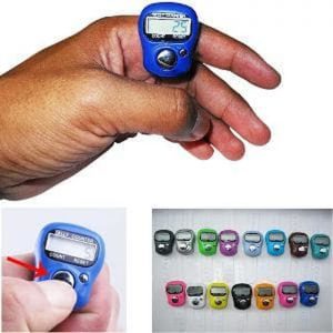Tasbih Digital Mini Finger Counter Penghitung Jari utk Ngaji Berzikir