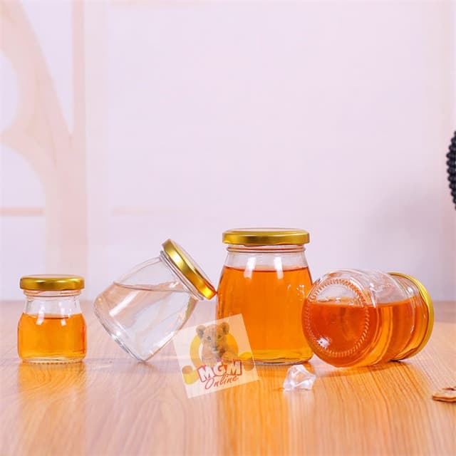 SEAL Toples Kedap 150ml PENDEK dengan Tutup Pudding Selai Susu Yoghurt - Image 5