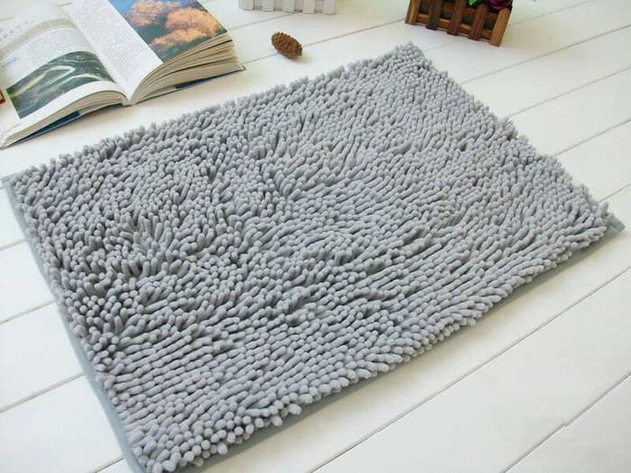 PREMIUM Keset Kaki Cendol ANTI SLIP 60cm x 40cm keset kaki microfiber - Image 5