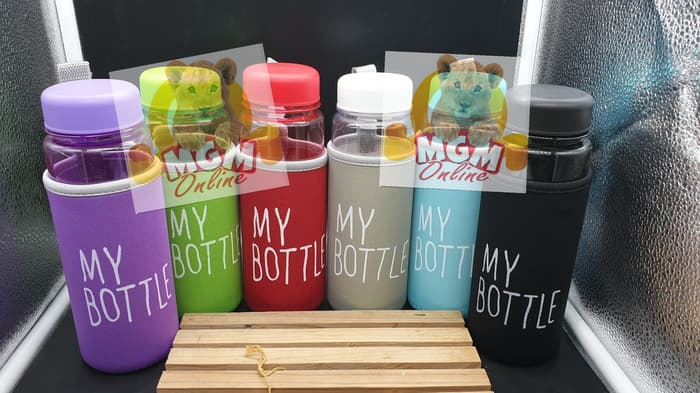 My Bottle Warna Bening + FREE POUCH BUSA / Botol minum / My Botol - Image 4