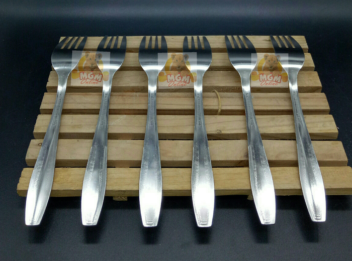 Garpu Makan Warteg Stainless Steel per 6pc - Garpu Makan Stainless - Image 2