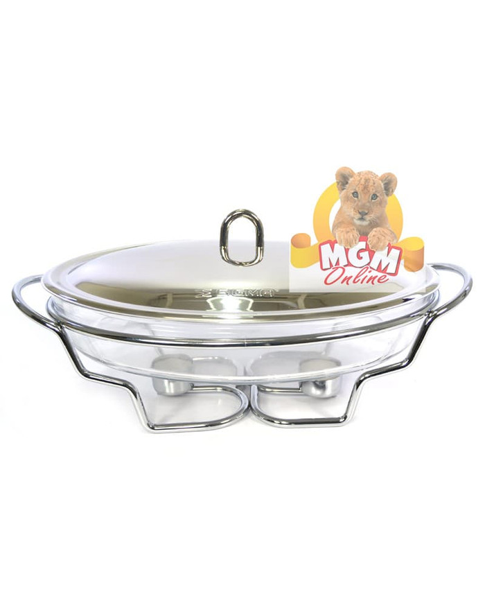 Prasmanan Pemanas Makanan Oval 3.2L SIGMA / Oval Food Warmer 3.2L - Image 4