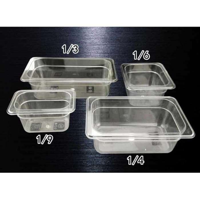 Polycarbonate Food pan 1/2 tinggi 15CM - foodpan 1/2 T15 tahan 100C - Image 2