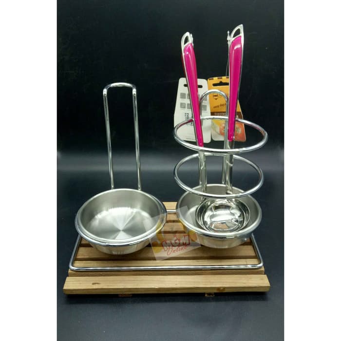 Irus Stand DOUBLE Tempat Irus berdiri utk panci shabu shabu 2669
