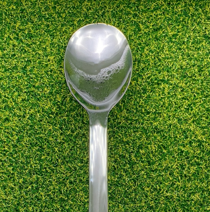 Sendok Prasmanan Panjang 43CM Stainless Tekuk agar tdk jatuh - Image 4