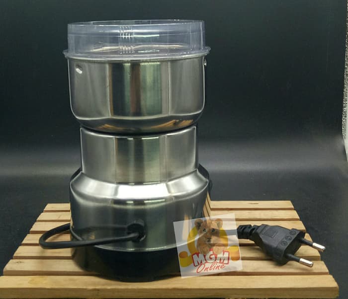 Gilingan kopi & bumbu electrik 150w stainless coffee grinder 2452 - Image 2