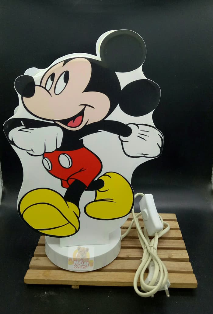 Lampu tidur Karakter / lampu Meja Karakter Tinggi 28CM