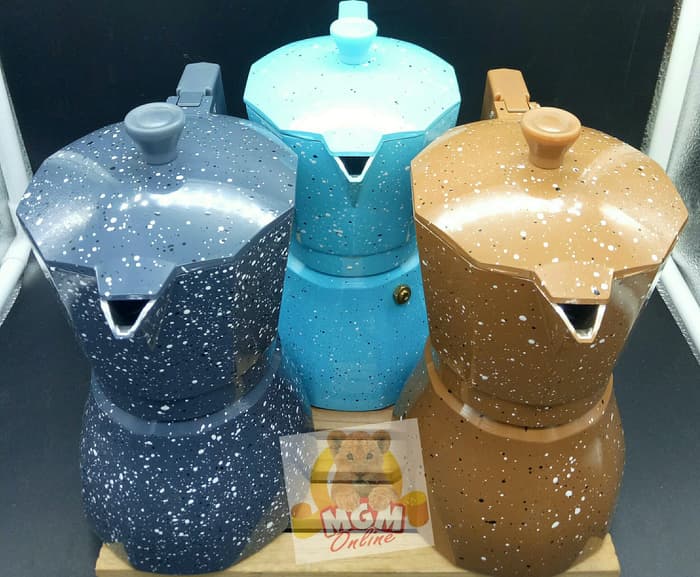 Moka Pot Alumunium Burik 6Cup / Espresso Maker 6Cups segi10 2356 - Image 4